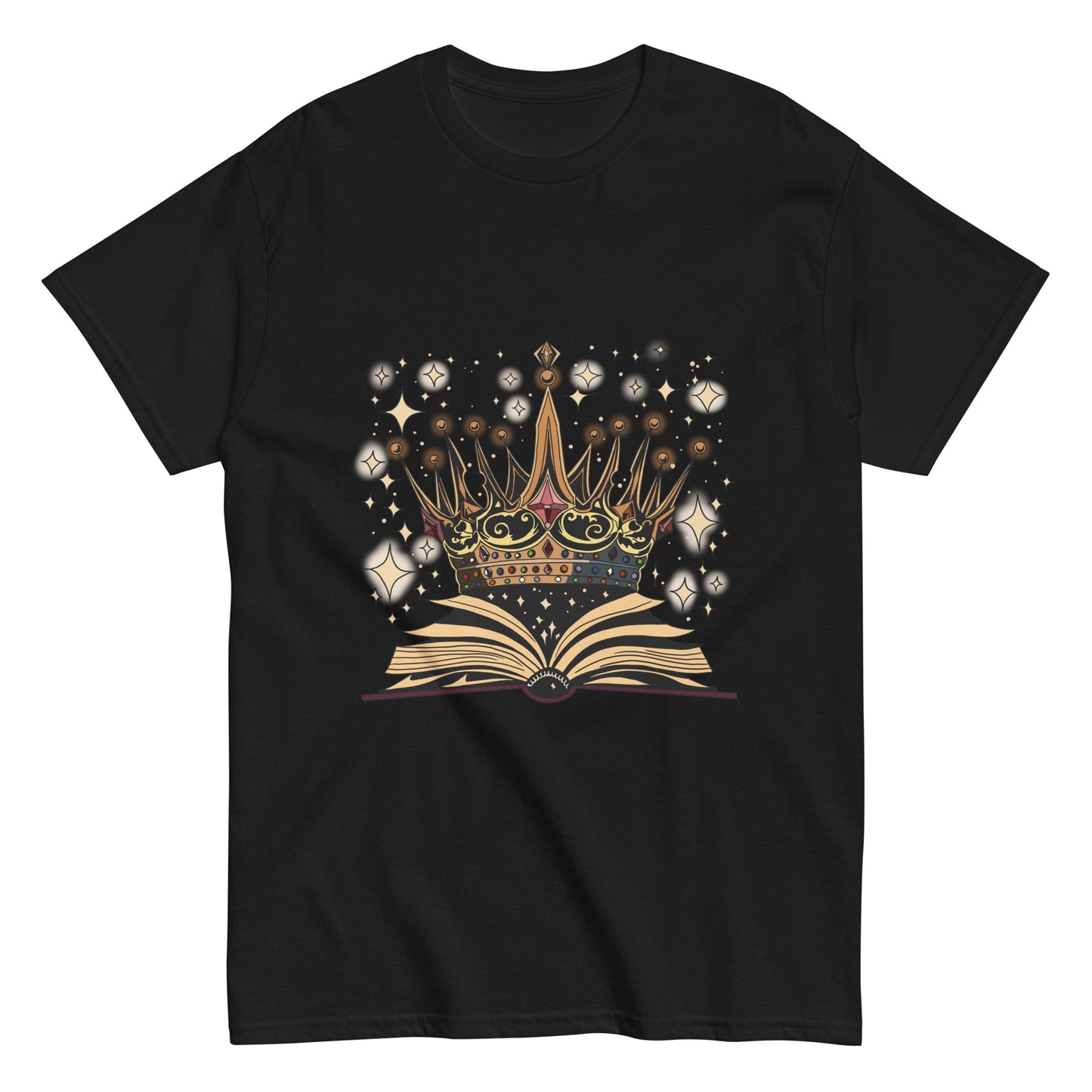 Custom Crown & Book T-Shirt