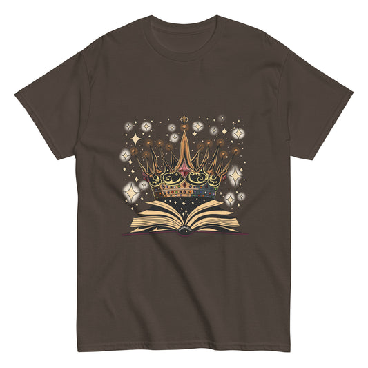 Custom Crown & Book T-Shirt